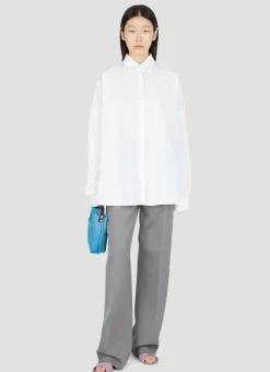 Cotton Cocoon Shirt>Dries Van Noten
