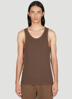 Men Entire Studios Tops^Cotton Rib Tank Top