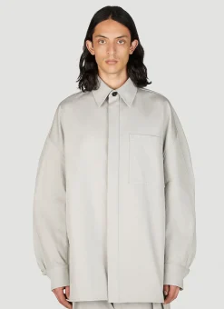 Men Bottega Veneta Shirts^Cotton Twill Overshirt