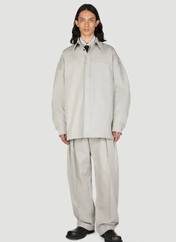 Men Bottega Veneta Shirts^Cotton Twill Overshirt