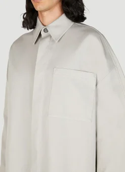 Men Bottega Veneta Shirts^Cotton Twill Overshirt