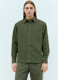 Men A.P.C. Shirts^Cotton Twill Shirt