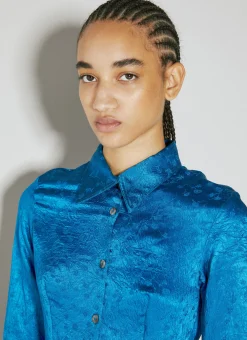 Crinkle Fitted Shirt>Song for the Mute