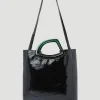 Crinkled Leather Tote Bag>Dries Van Noten Best