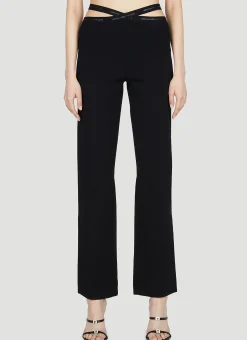 Criss Cross Logo Pants>Alexander Wang Hot