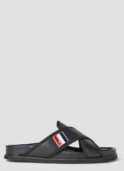 Men Thom Browne Sandals^Criss Cross Sandals