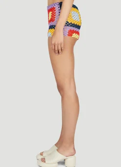 Crochet Shorts><noscript><img width=