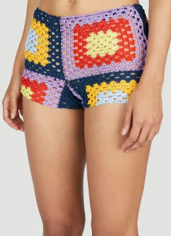 Crochet Shorts><noscript><img width=
