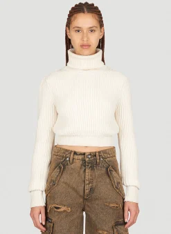 Crop Rib Sweater>Dolce & Gabbana New