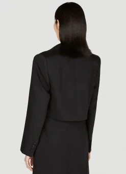 Cropped Blazer><noscript><img width=