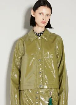 Cropped Glossy Vinyl Jacket>Song for the Mute Online