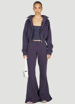 Cropped Hooded Zip-Up Sweatshirt>Entire Studios Hot