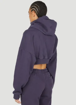 Cropped Hooded Zip-Up Sweatshirt></noscript>Entire Studios Hot