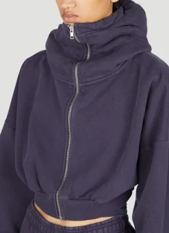 Cropped Hooded Zip-Up Sweatshirt></noscript>Entire Studios Hot