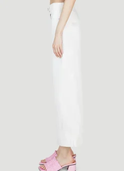 Cropped Jeans></noscript>GANNI