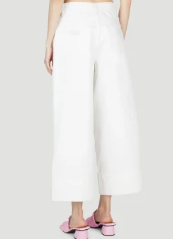 Cropped Jeans></noscript>GANNI