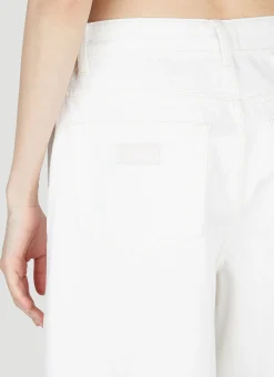 Cropped Jeans></noscript>GANNI