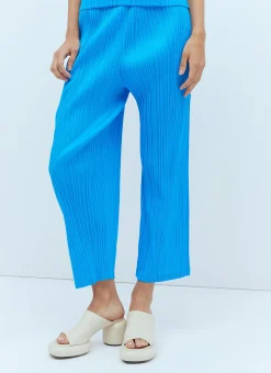 Cropped Pleated Pants>Pleats Please Issey Miyake