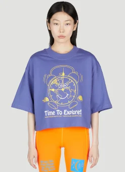 Cropped Print T-Shirt>The North Face x Online Ceramics Hot