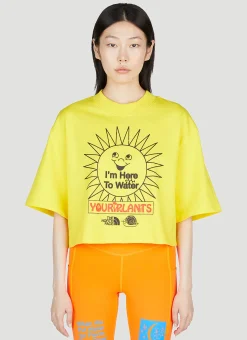 Cropped Print T-Shirt>The North Face x Online Ceramics Outlet
