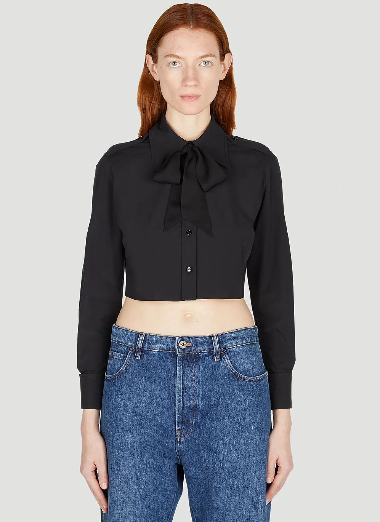 Cropped Shirt>Gucci Outlet