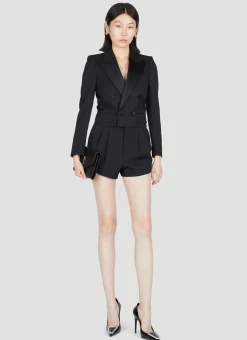 Cropped Tuxedo Blazer>Saint Laurent Best