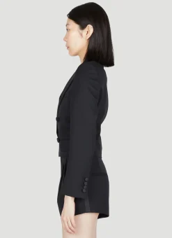 Cropped Tuxedo Blazer></noscript>Saint Laurent Best