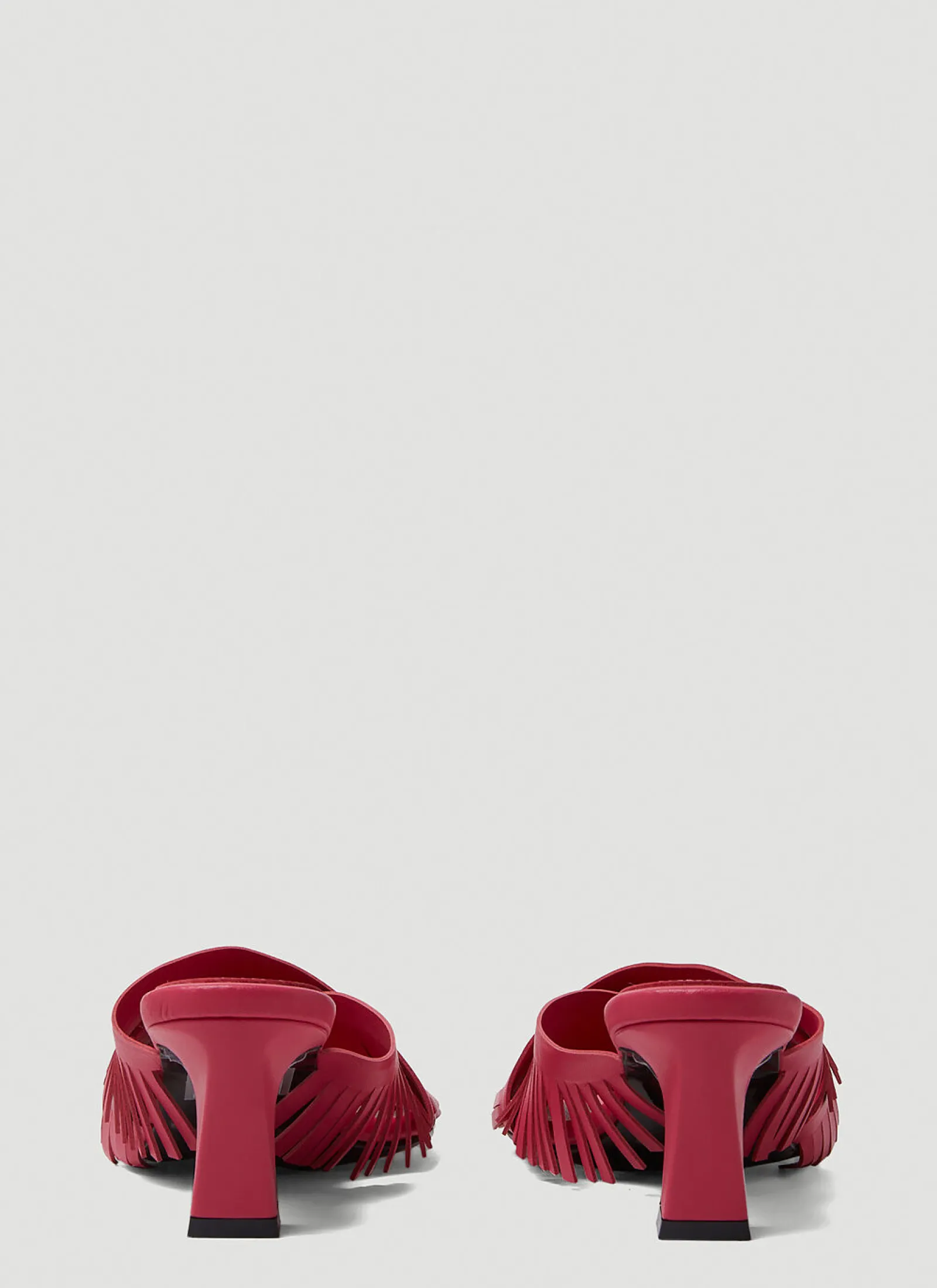 Cross Fringe Heeled Sandals>Reike Nen Hot