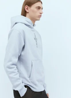 Men ICE & TECHNO Sweatshirts^Cross Logo Print Hooded Sweatshirt