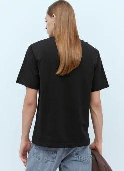 Men ICE & TECHNO T-Shirts^Cross Logo Print T-Shirt