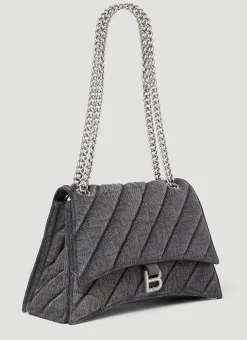 Crush Chain Leather Shoulder Bag>Balenciaga Hot
