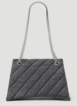 Crush Chain Leather Shoulder Bag></noscript>Balenciaga Hot