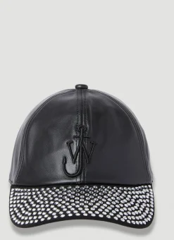Men JW Anderson Hats^Crystal Embellished Baseball Cap