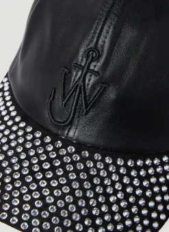 Men JW Anderson Hats^Crystal Embellished Baseball Cap