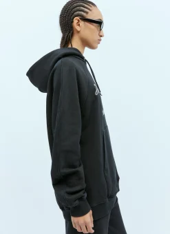 Crystal Embellished Hooded Sweatershirt>AVAVAV