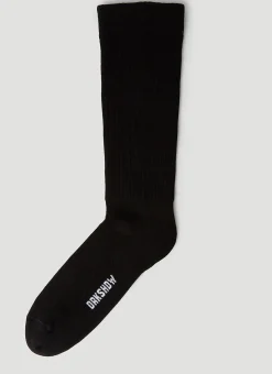 Men Rick Owens DRKSHDW Socks^Cunty Socks