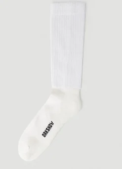 Men Rick Owens DRKSHDW Socks^Cunty Socks