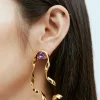Men Dries Van Noten Jewellery^Curly Earrings