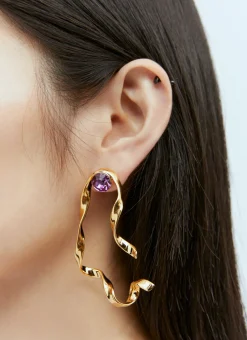 Men Dries Van Noten Jewellery^Curly Earrings
