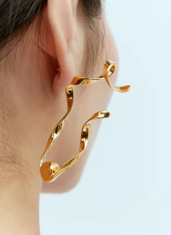 Men Dries Van Noten Jewellery^Curly Earrings