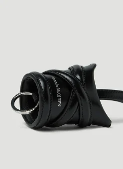 Men Alexander McQueen Keyrings^Curve Key Holder