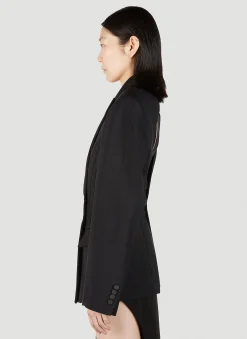 Cut Out Blazer><noscript><img width=