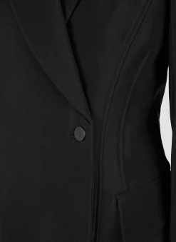 Cut Out Blazer><noscript><img width=