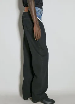 Men Y/Project Jeans^Cut Out Denim Jeans