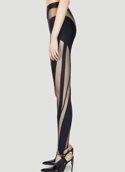 Cut Out Illusion Leggings><noscript><img width=