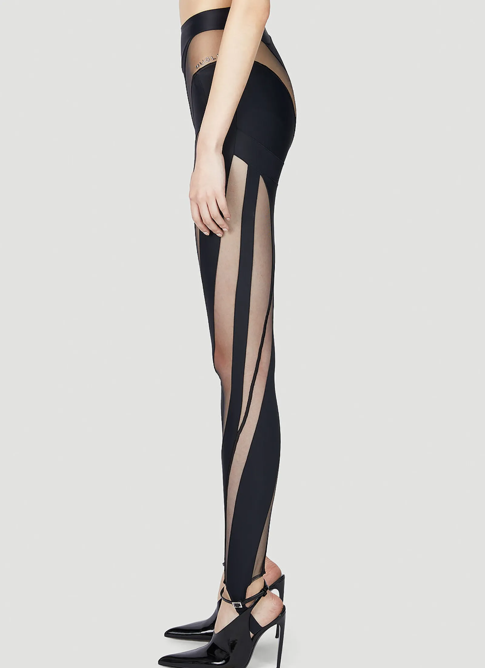 Cut Out Illusion Leggings>Mugler Best