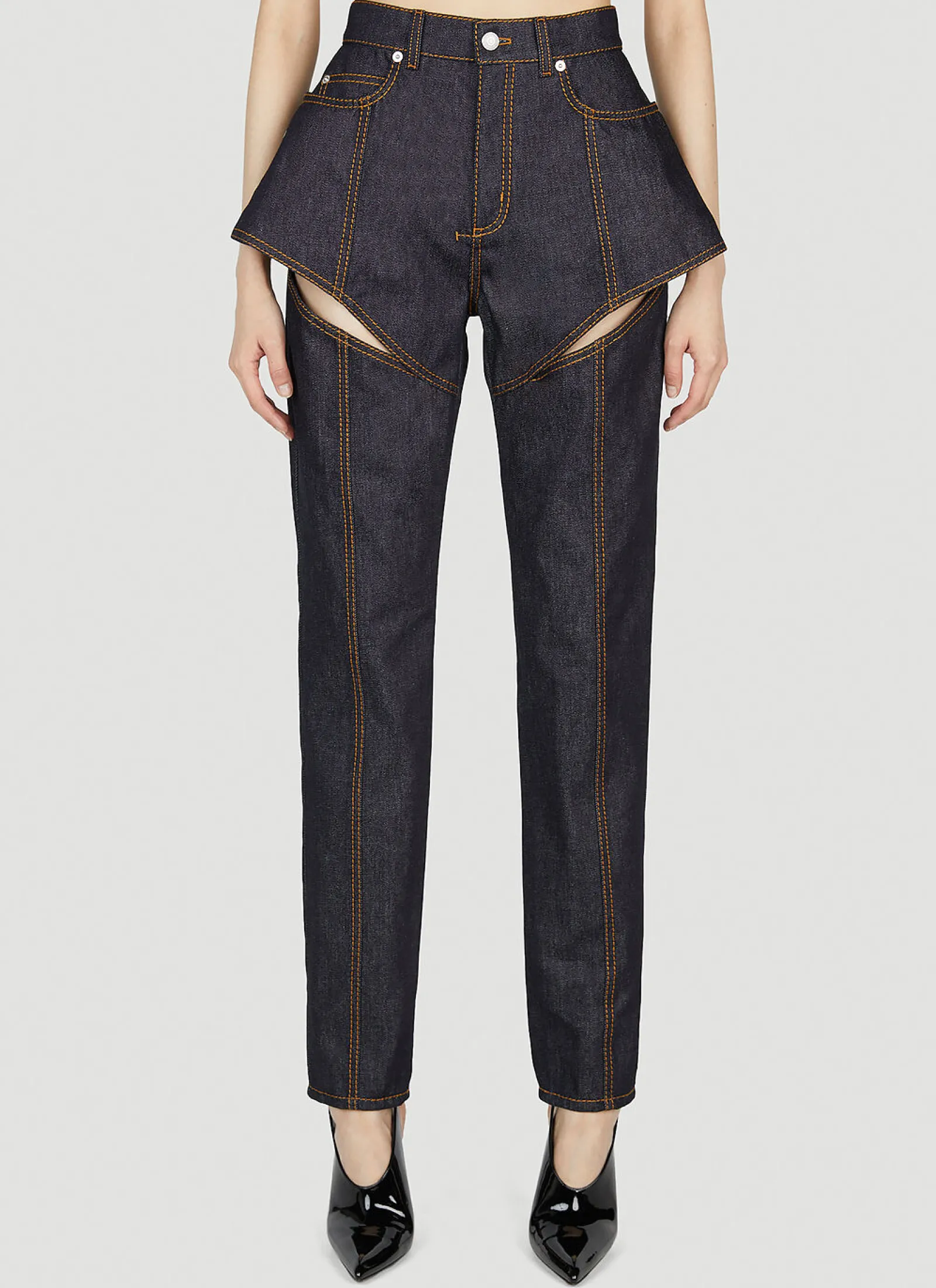 Cut Out Jeans>Alexander McQueen Hot