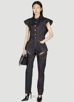 Cut Out Jeans>Alexander McQueen Hot