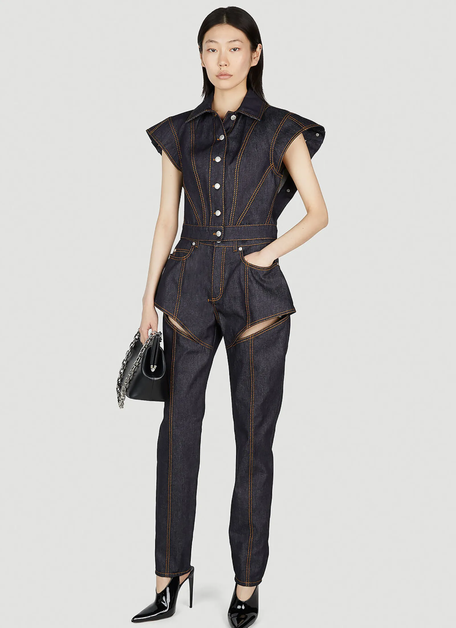 Cut Out Jeans>Alexander McQueen Hot