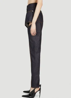 Cut Out Jeans><noscript><img width=